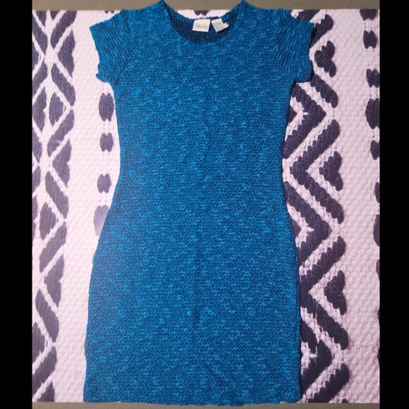 Styleworks Dresses & Skirts - Styleworks Teal Textured Dress